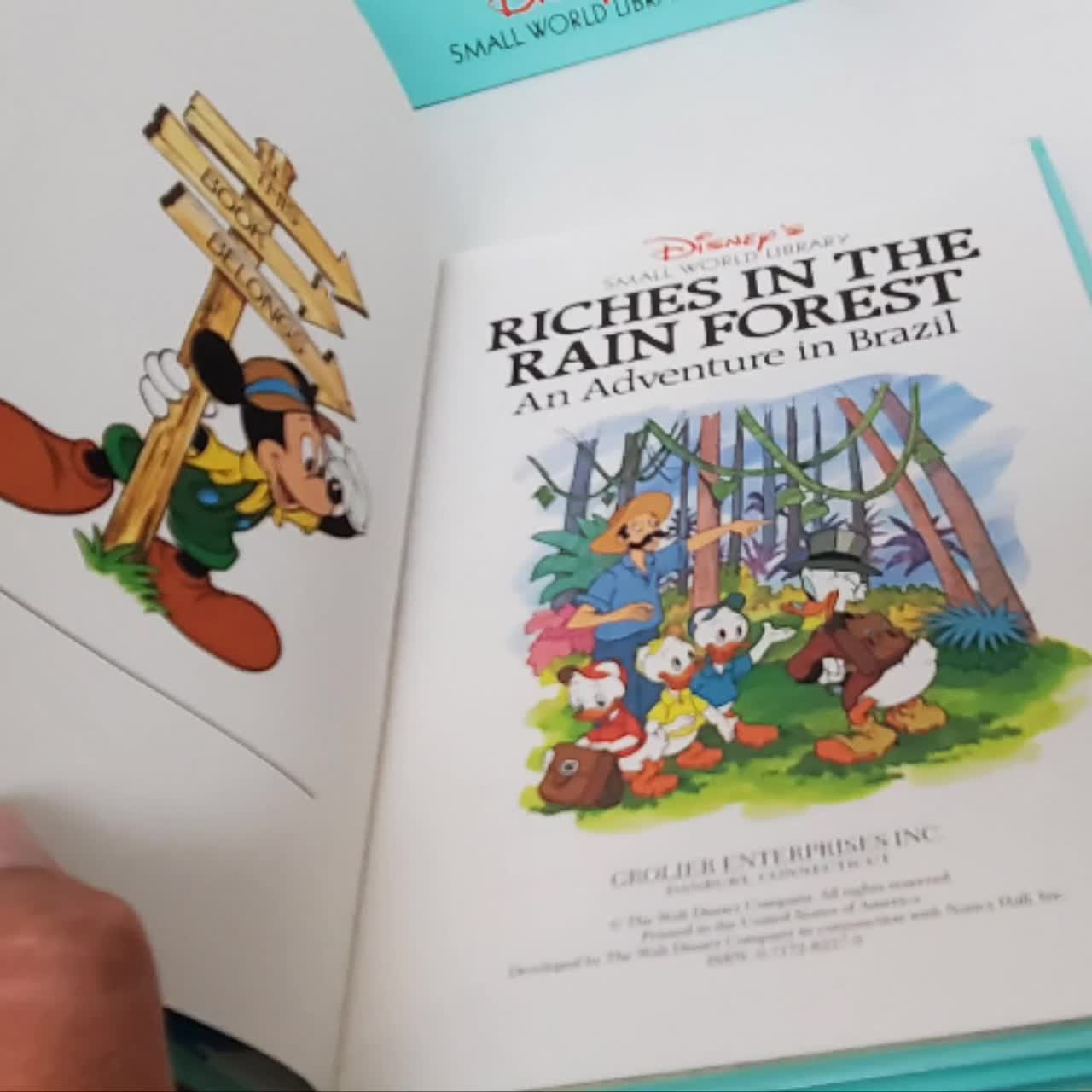 Disney's Small World Library Books: Children's Geography