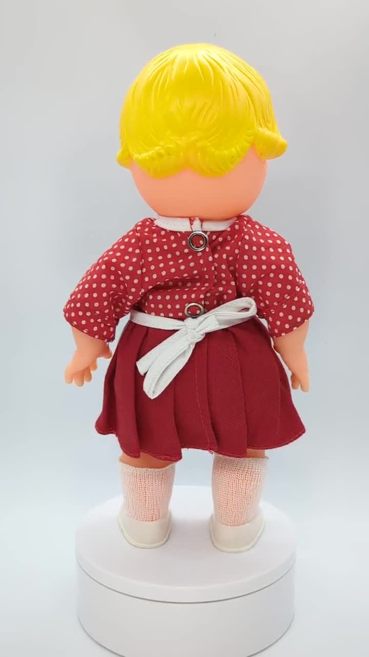 Vintage 1960s Campbell's Kids Rubber Doll – Campbell Soup Girl