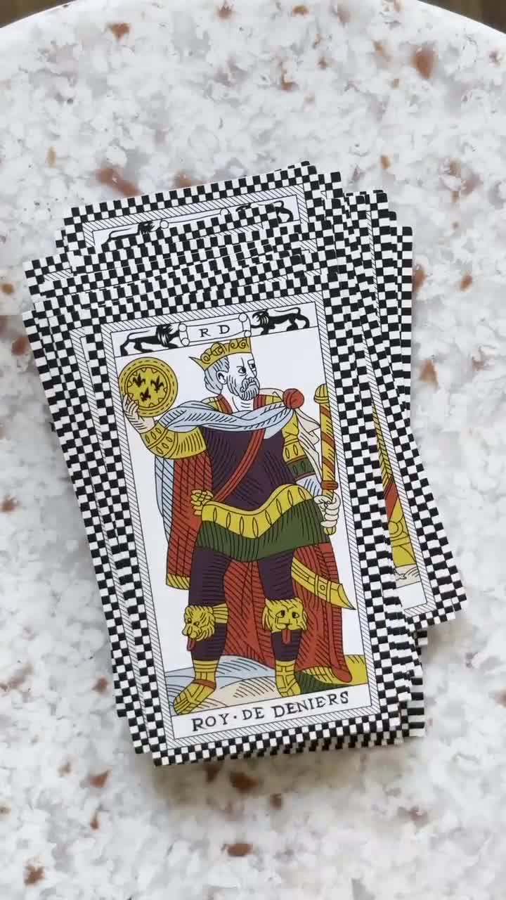 Tarot De Paris – Restored 1650 Tarot Deck, Marseille Card Set - Etsy