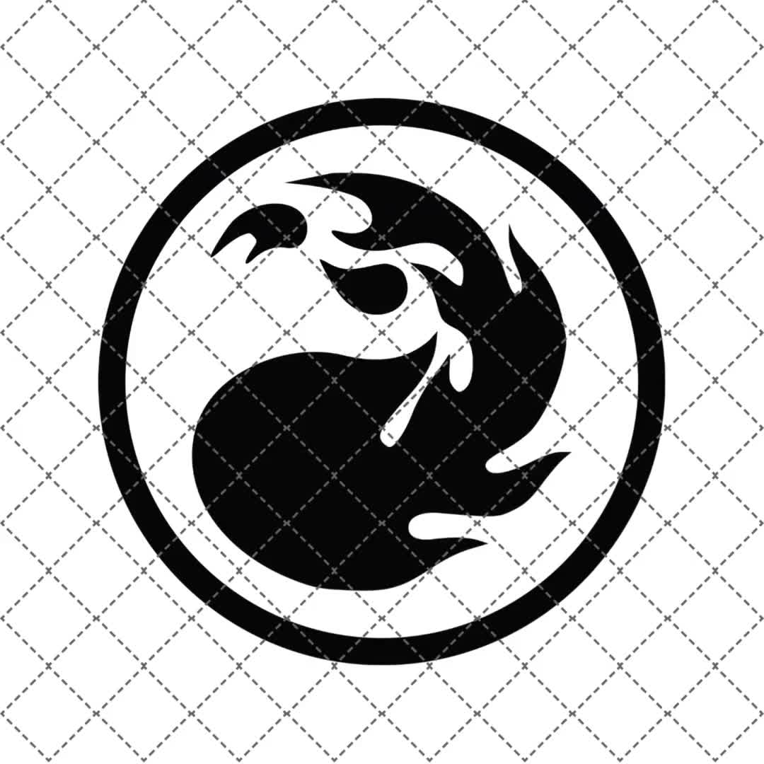 レーザーカットMTGマナシンボルバンドルパック｜クリップアート｜MTG