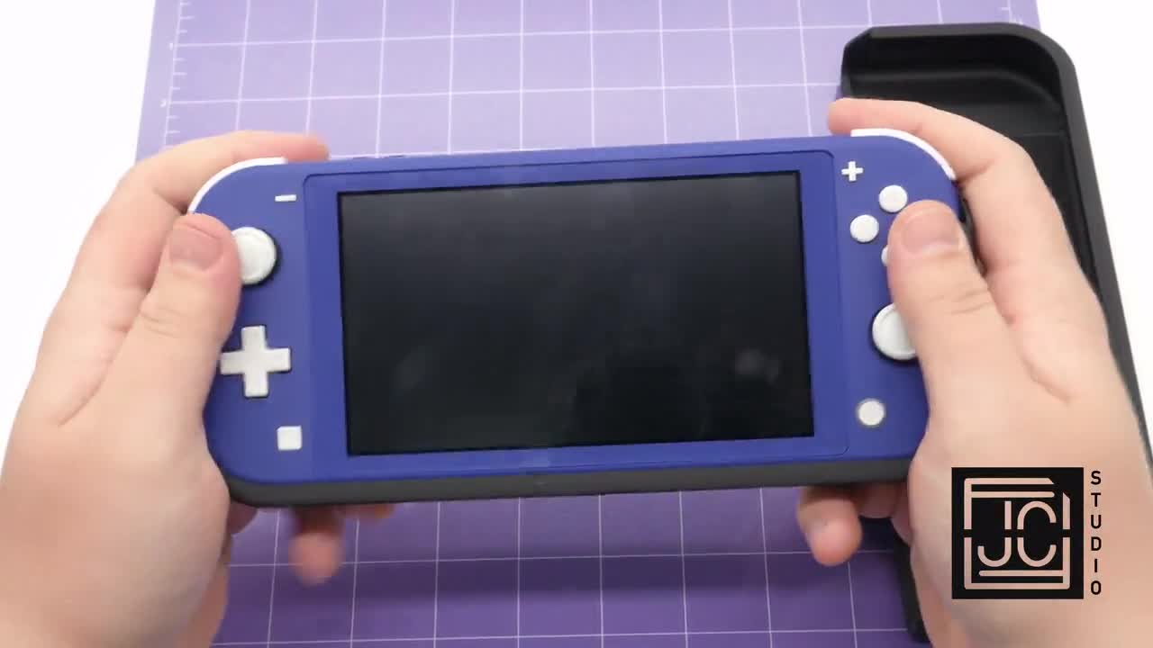 Grip for Nintendo Switch Lite Slim Comfort Grip With Felt Wrap