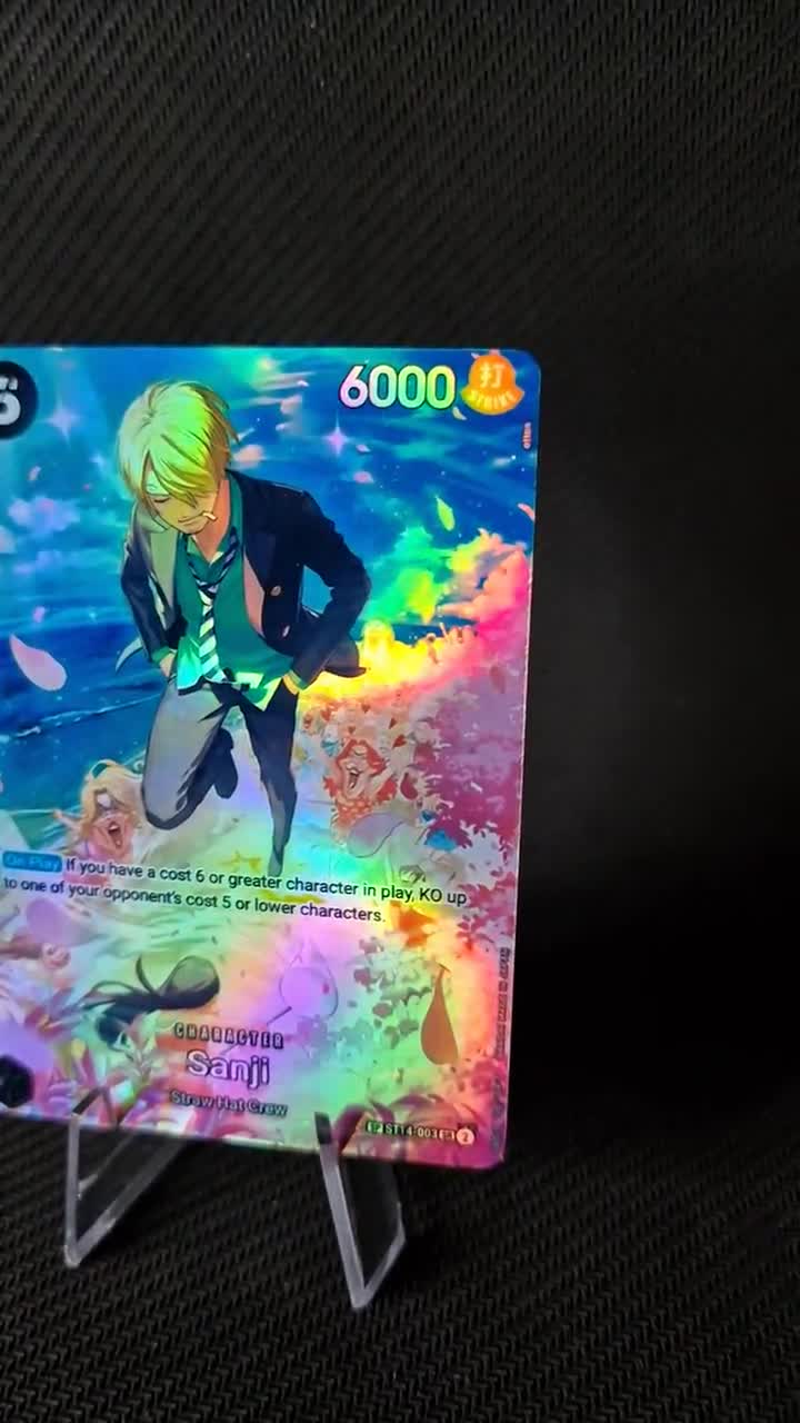 One Piece Proxy Card Holo - Sanji ST14-003 Special Character OP10