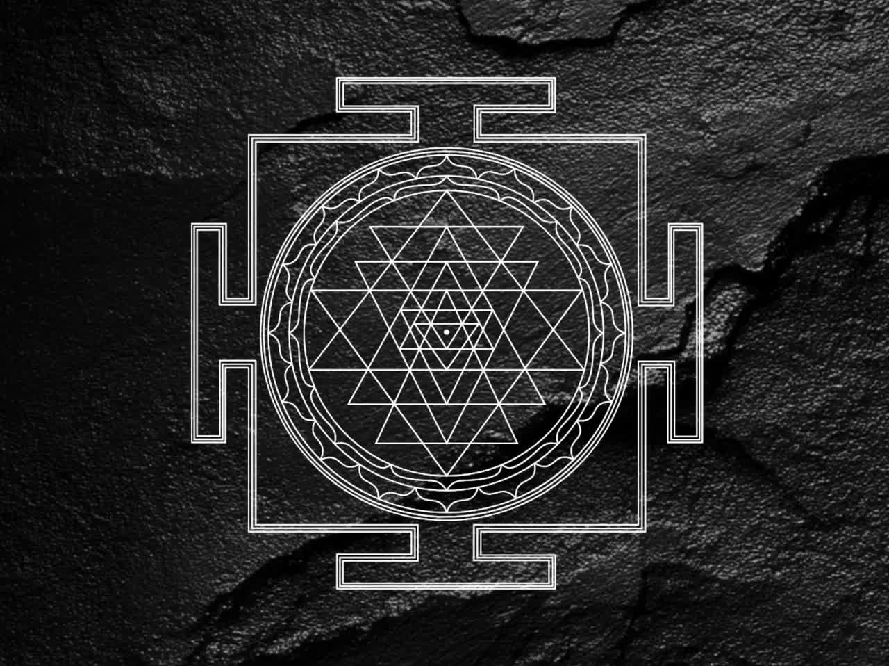 シュリーヤントラSVG：神聖幾何学 - Etsy 日本