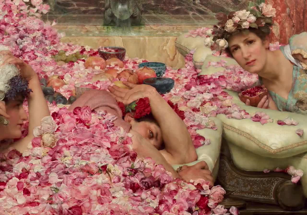 ローレンス・アルマ・タデマ - ヘリオガバルスのバラ（1888