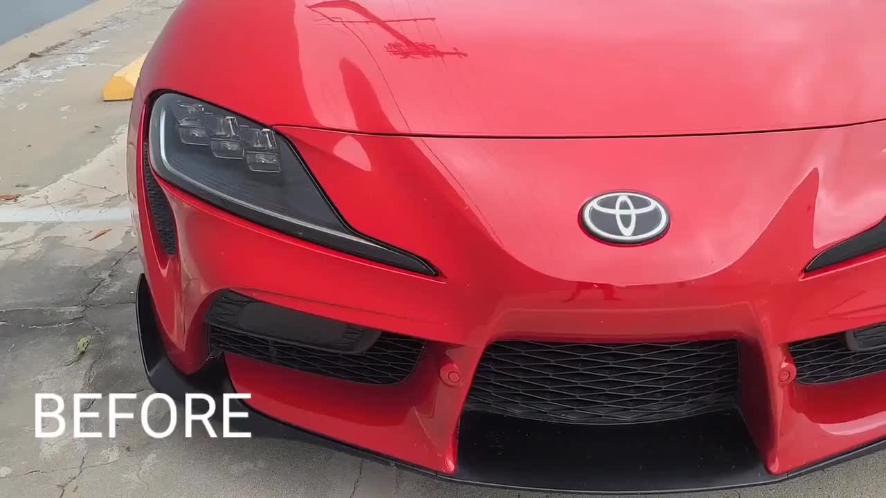 トヨタ スープラ用スモークヘッドライト＆テールライトティントキット