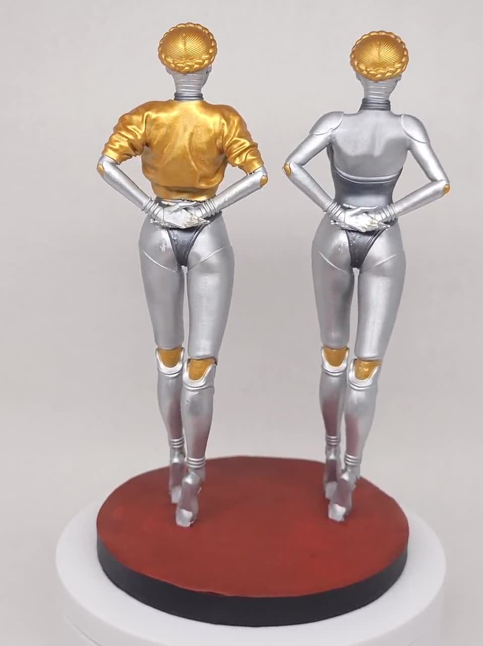 Atomic Heart Inspired Twins Statue - Etsy