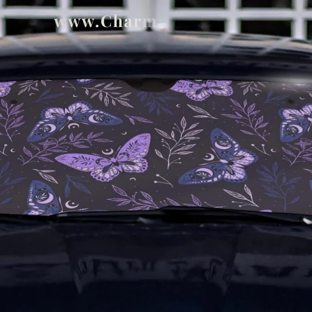Butterflies Windshield Auto Sun Shade, Psychedelic Butterfly Car Sunshade,block  UV Rays Sun Visor Car Sunshade, Funny Gifts for Dad Mom - Etsy UK Delerain Car Windshield Sunshade Colorful Neon Butterflies Auto  並行輸入品