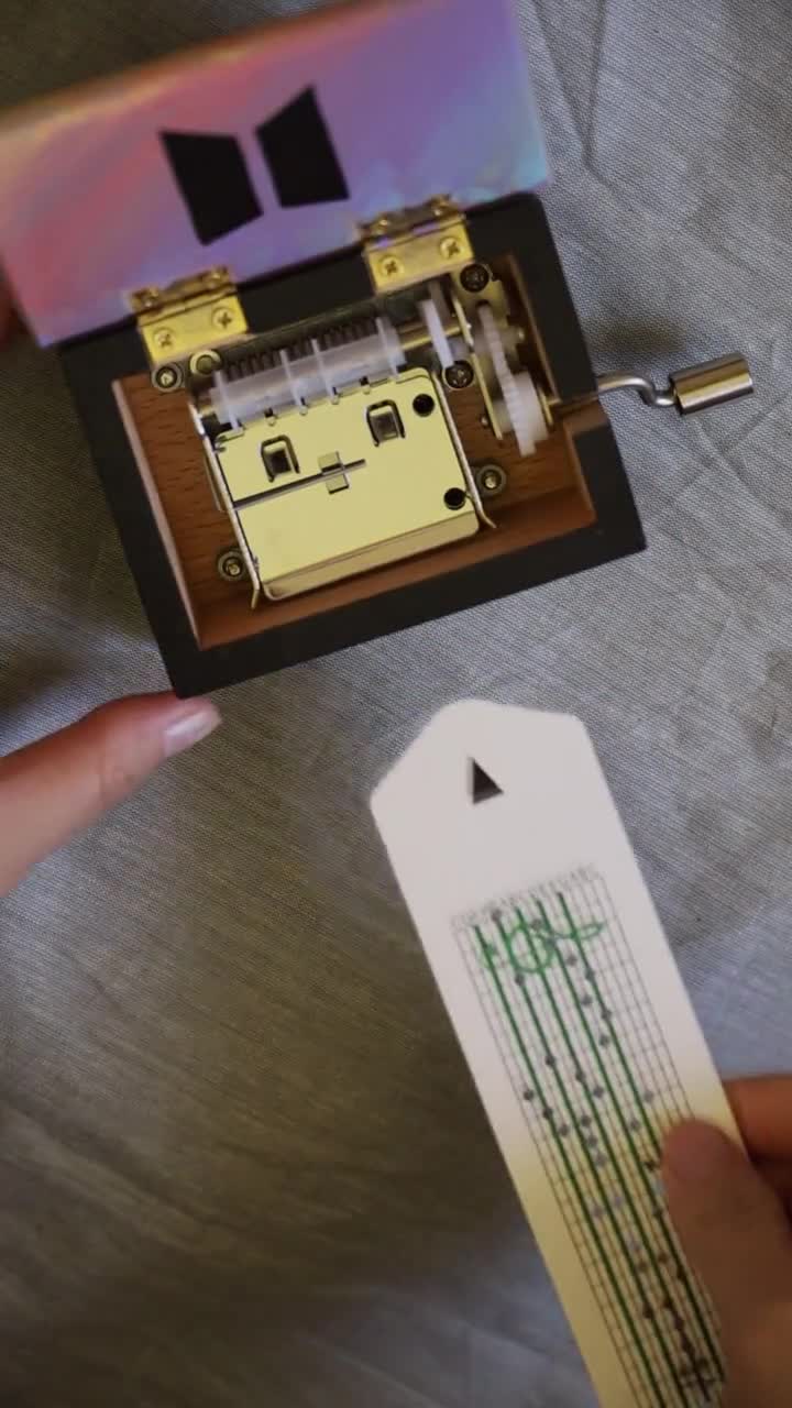 BTS Music Box | Painted Jungkook Euphoria Music Box | ARMY BTS