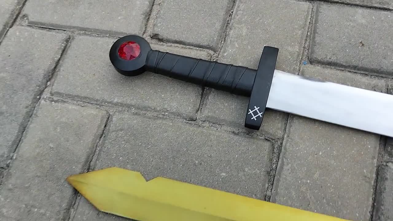 Finn's Scarlet Sword - Adventure Time Rooted Blade Replica - Etsy