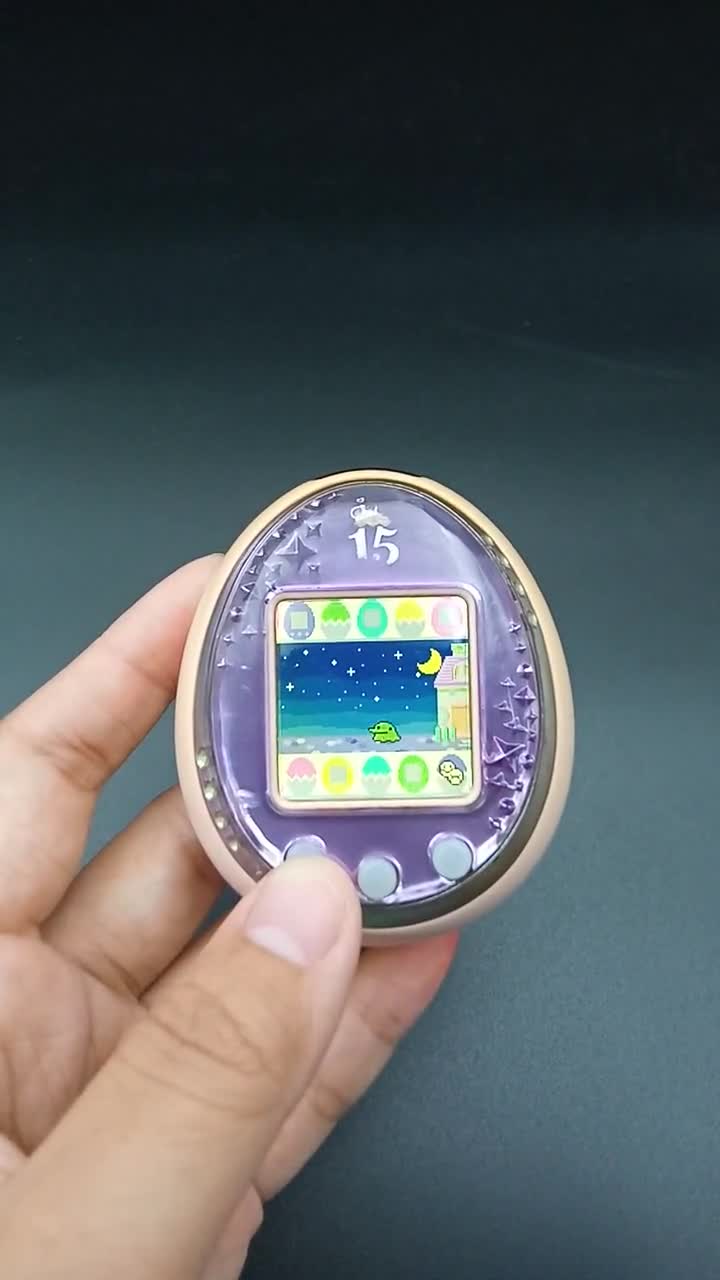 SKU YU81 | Tamagotchi ID L 15th Anniversary Purple Bandai Japanese