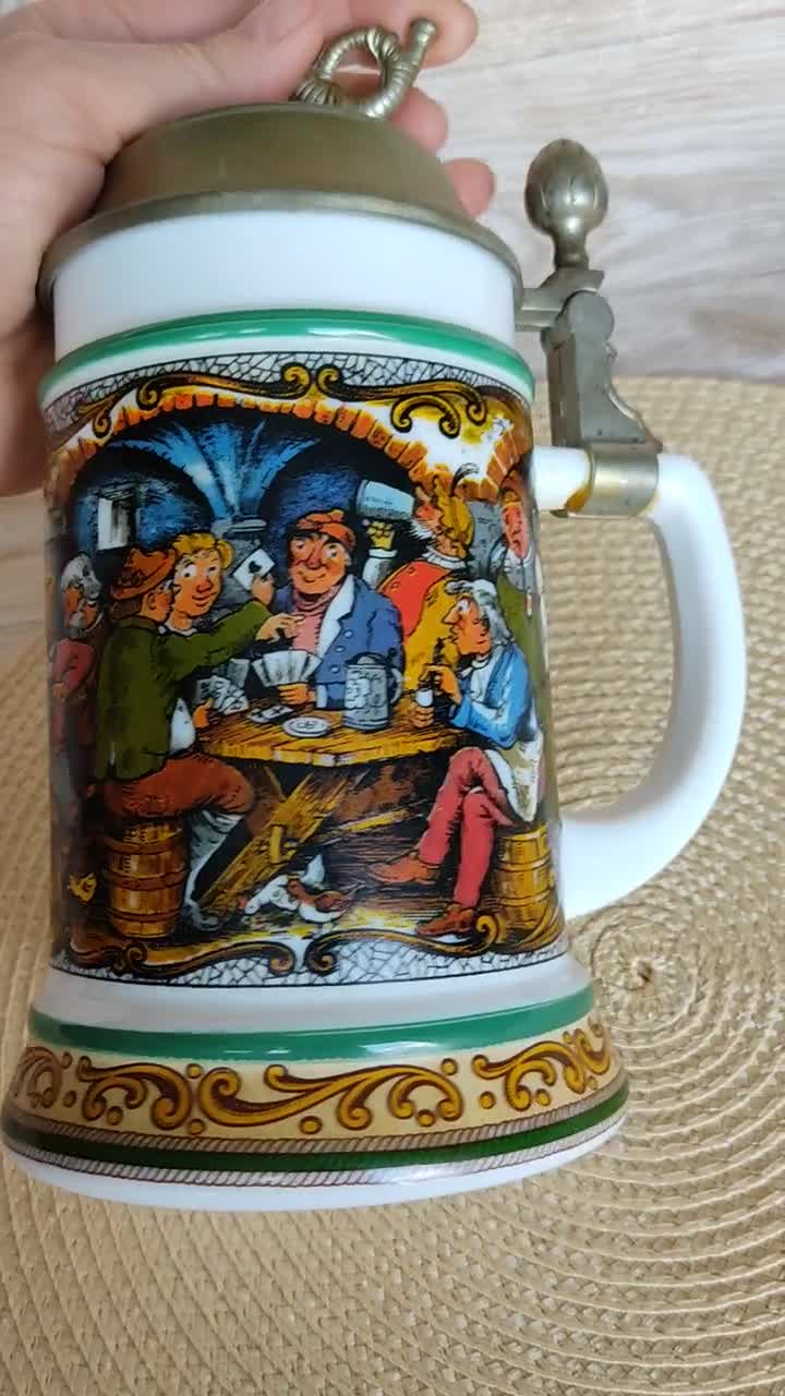 陶器製ビールジョッキ ドイツ製 ミュージカルビールジョッキ ビール