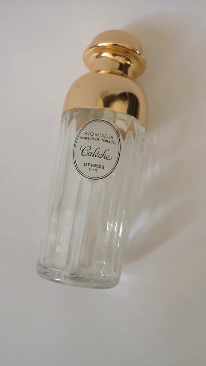 Vintage Perfume Calèche Hermes Atomizer Collection Empty Glass