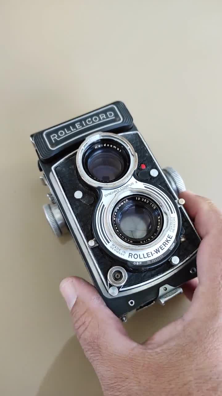 Rolleicord TLR Camera, Rollei Werke Franke & Heidecke, - Etsy