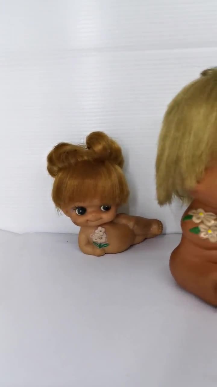 ヴィンテージ セキグチ 日本製 ラバードール 大きな瞳の赤ちゃん