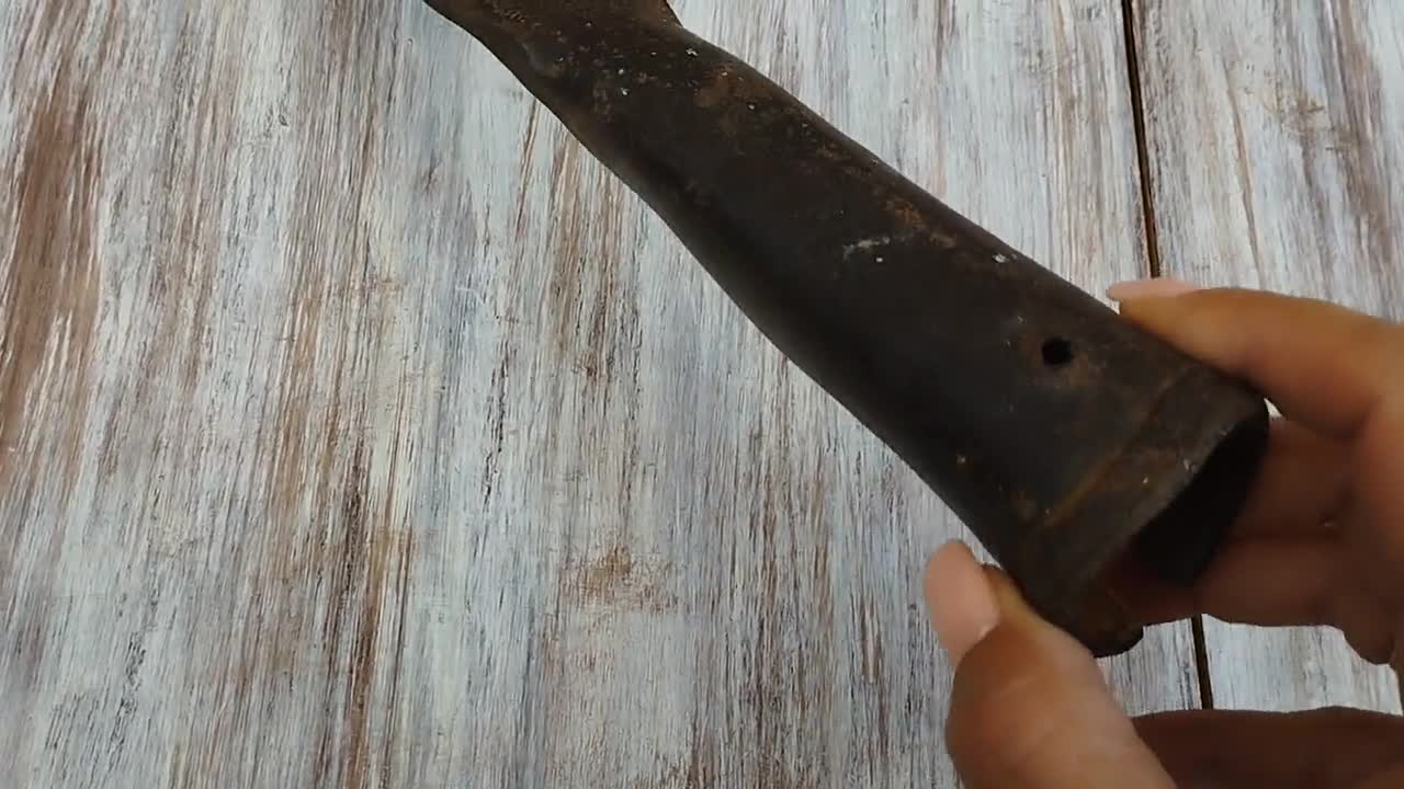 Antique Hand Forged Billhook: Rusty Primitive Farm Tool - Etsy Norway