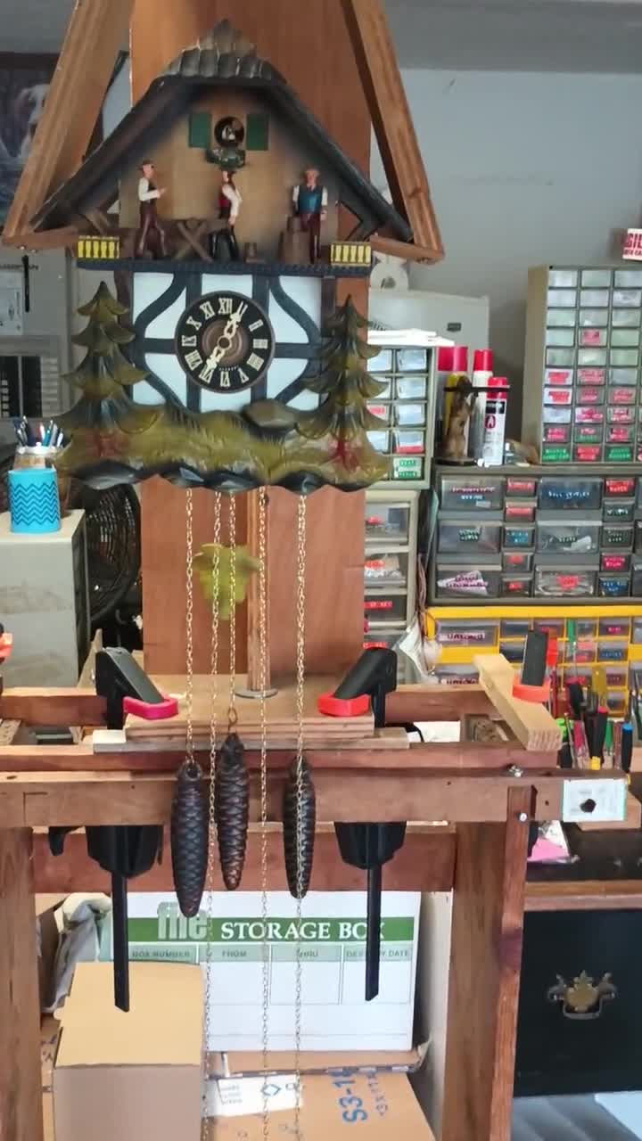 DARTAGNAN 初期3作セット 輸入盤 ドイツ中世フォークロックバンド Original Black Forest, Germany 1960s/1970s Cuckoo Wall Clock