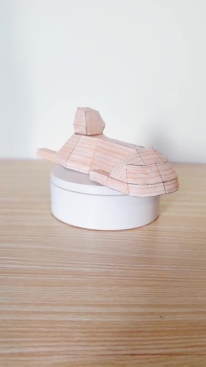 スフィンクスとピラミッドのペーパークラフト｜古代エジプトDIYモデル