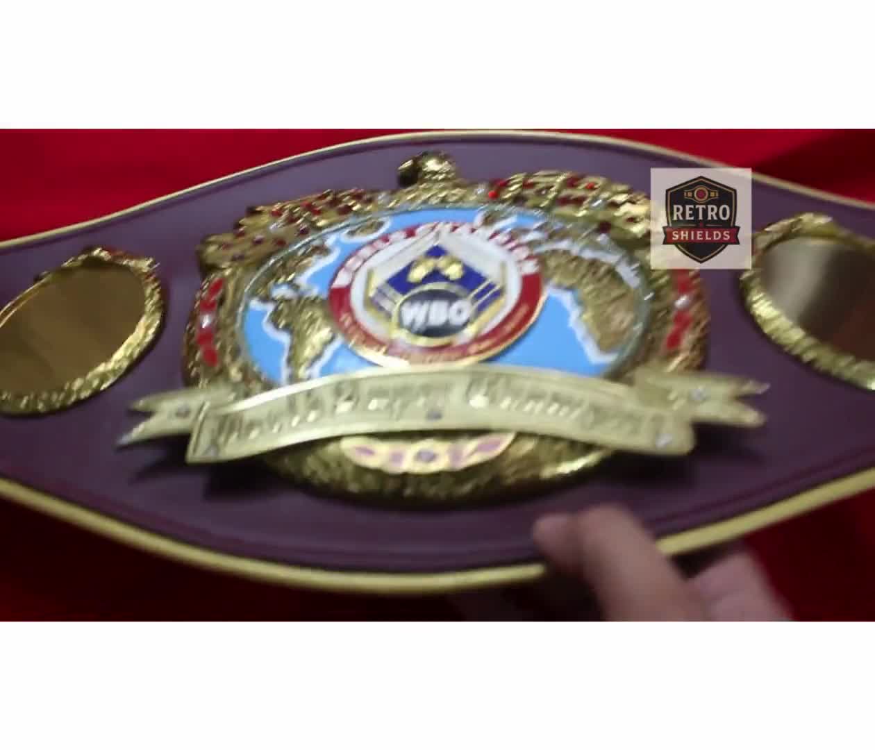 WBO世界チャンピオンボクシングベルト スーパーチャンピオンレプリカ
