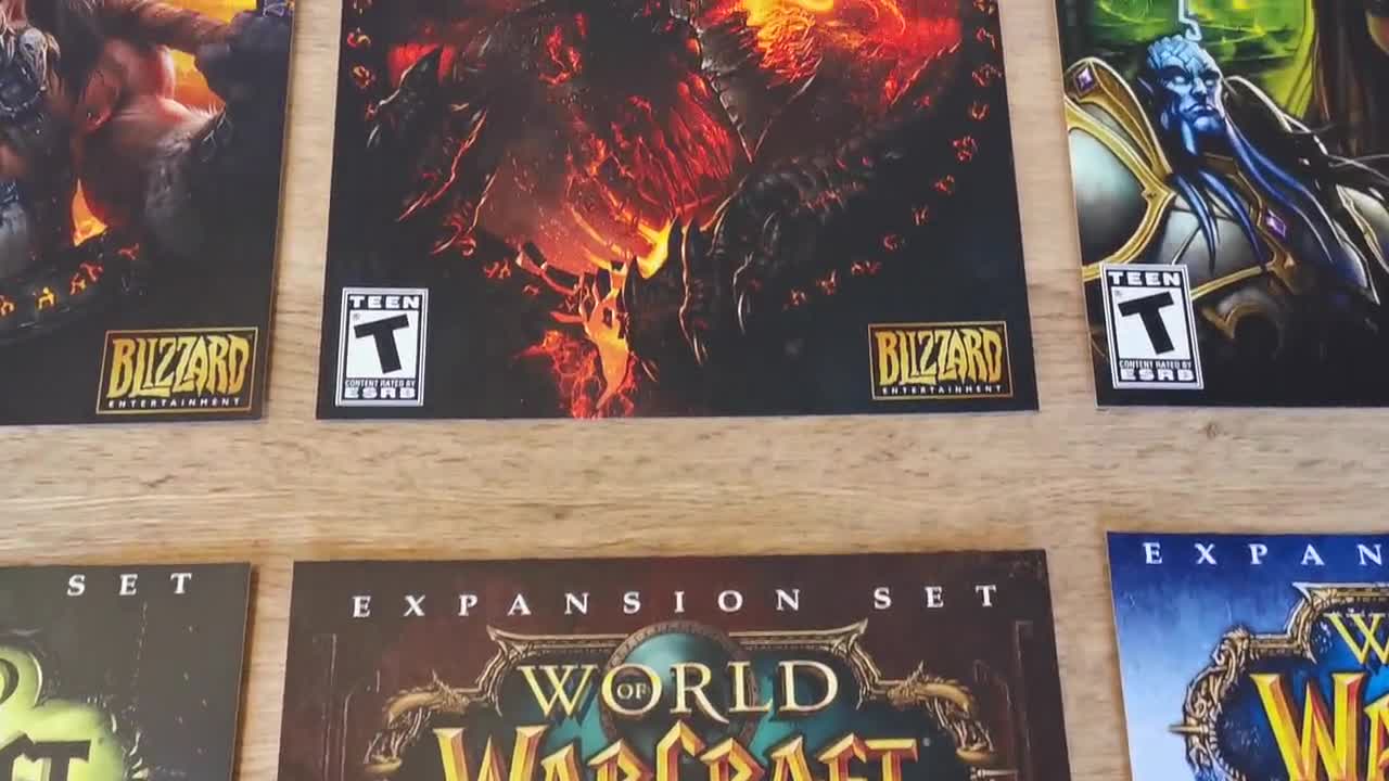 World of Warcraft ボックスアートポスター A4 (297 x 210 mm