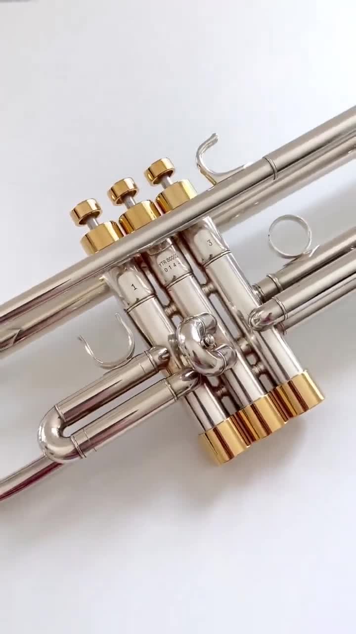 Yamaha Trumpet Heavy Trim Kit | Custom Valve Caps & Finger Buttons