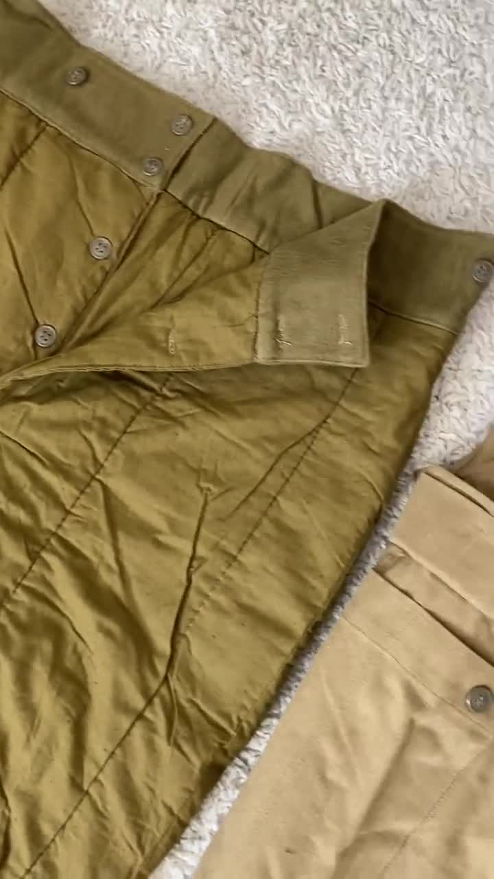 Soviet Vintage Winter Trousers 