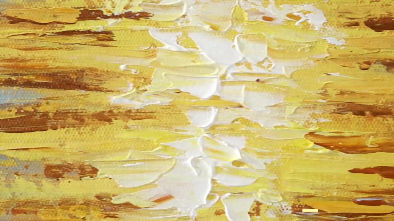 黄金の日の出の壁アート、オリジナルの海景の横長の壁アート（額入り