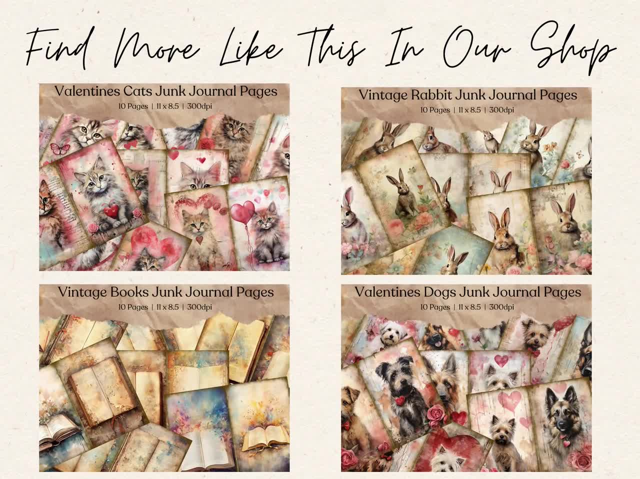 ジャンクジャーナル　marriage Wedding Junk Journal Kit Marriage Junk Journal Page Bride Journal