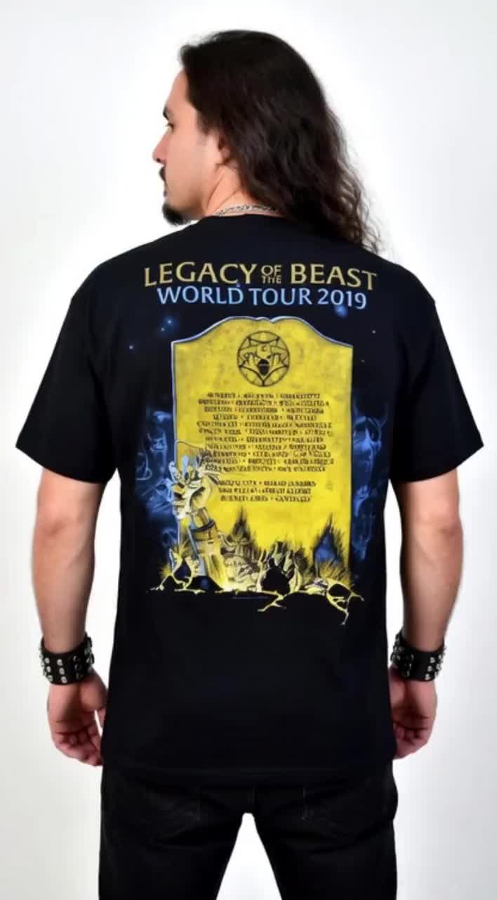 Iron Maiden Shirt Live After Death / Legacy of the Beast Tour 2019