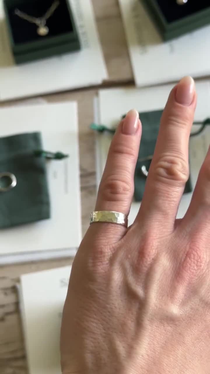 Chunky Pinky Ring 5mm | Solid Silver | Recycled Sterling 925