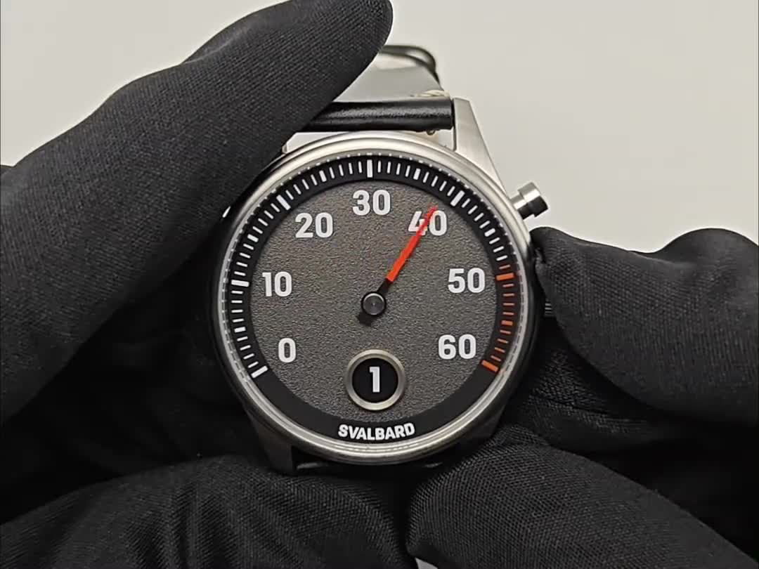 Svalbard Time Travel HX11A - Jump Hour Watch With Retrograde