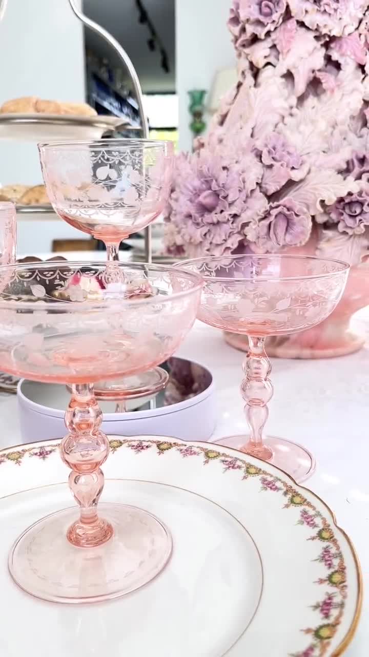 Venetian Mouthblown Glasses | 35pcs | Murano Salviati | About 1900