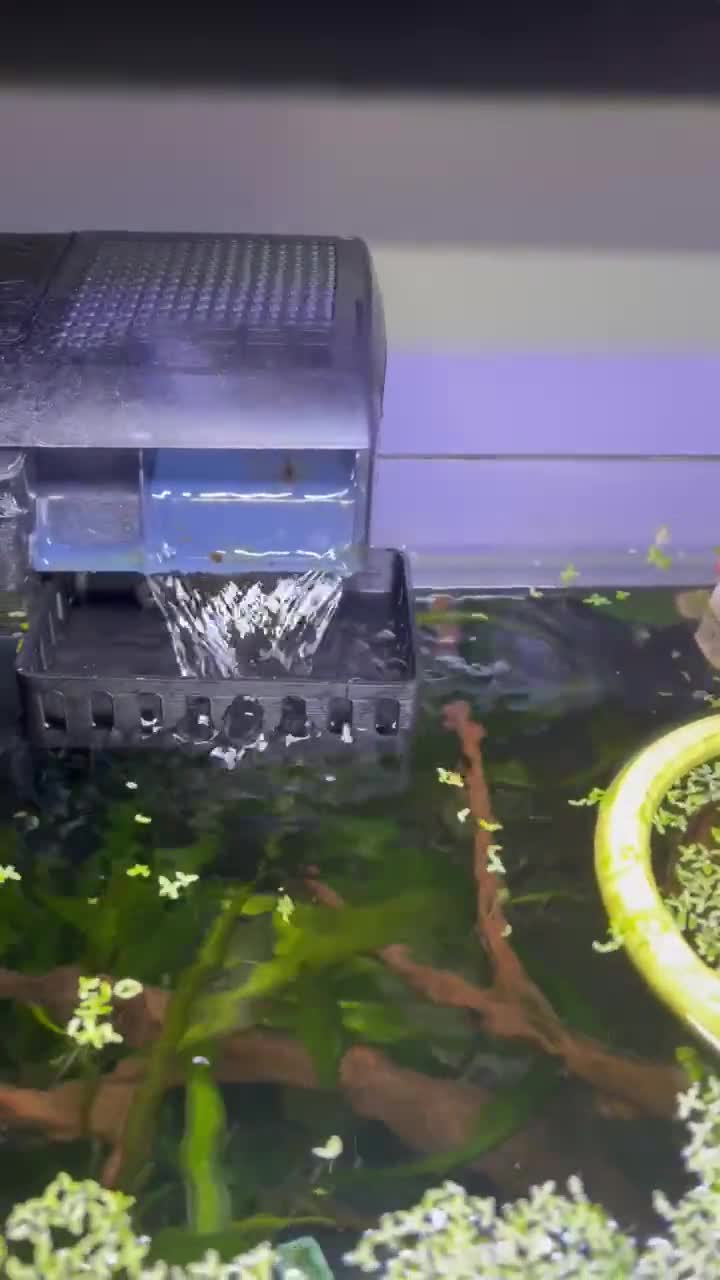 あらゆるHOBフィルターシステムに対応するスクエア型水槽用フィルター