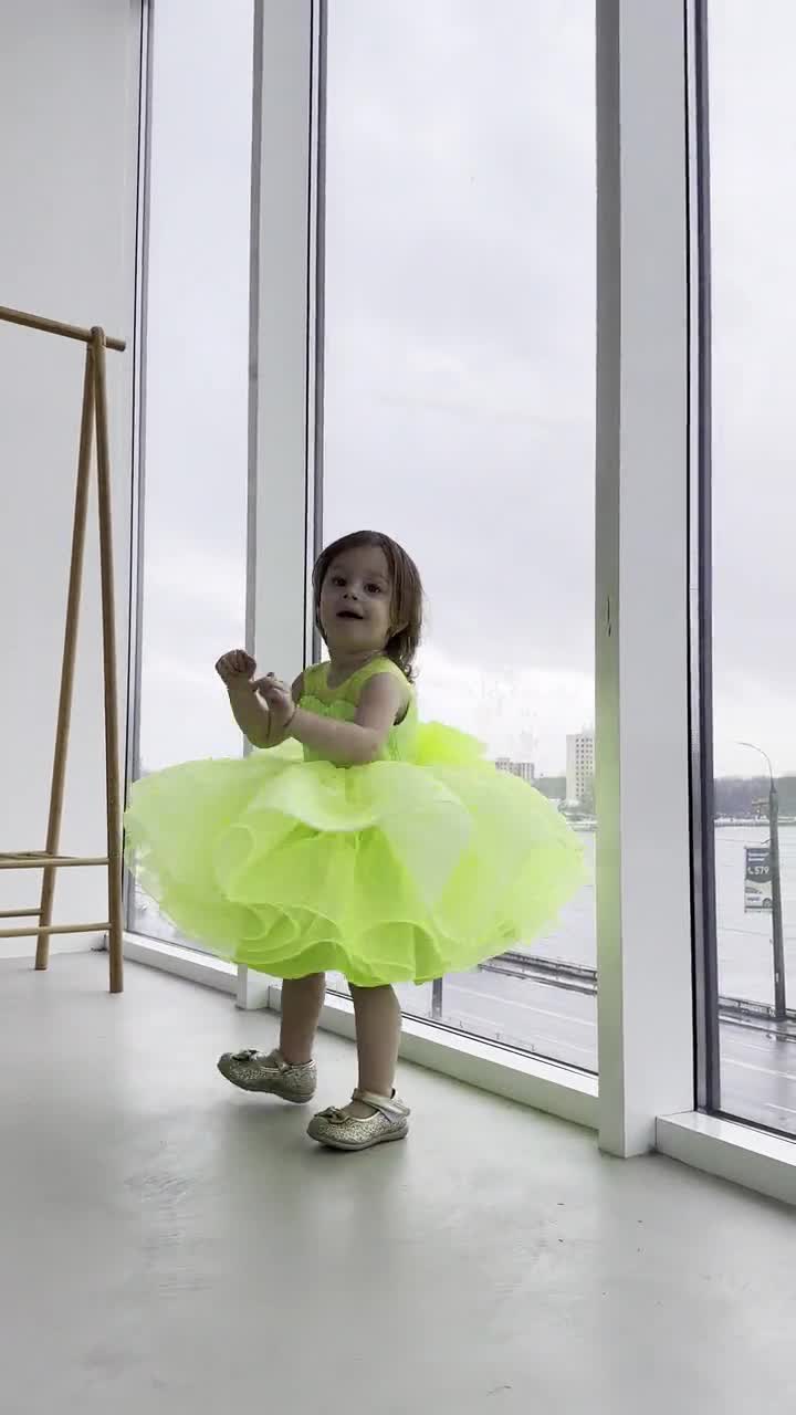 lime green tutu dress Hot Birthday Baby Girl Dress, Toddler Party Dress, Formal Graduation Dress, Princess, Danсe Gown, Pageant, Smash Cake Gown green tutu skirt