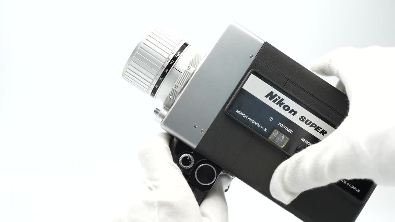 Nikon Super Zoom 8 – Vintage Super 8 Film Camera for Classic