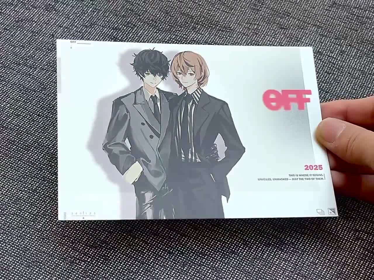 ペルソナ5 雨宮蓮＆明智五郎(シュアケ) ポスター、ポストカード - Etsy