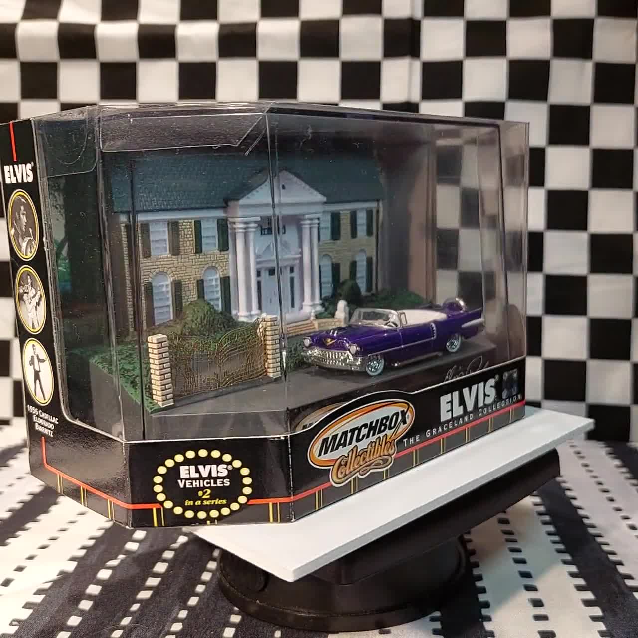 Elvis Presley Purple Cadillac Eldorado Biarritz Matchbox Graceland
