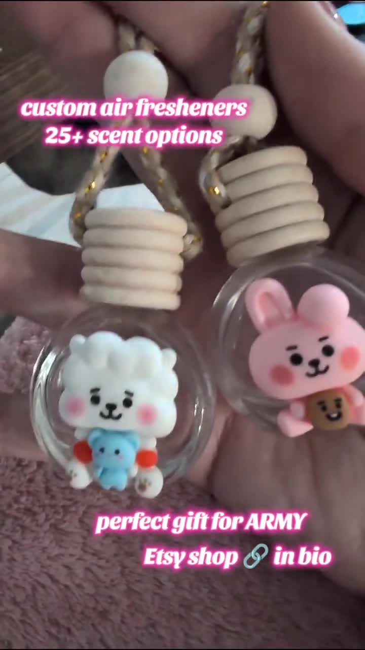 BTS BT21 Baby Car Diffuser Air Freshener BTS ARMY Gift - 40+