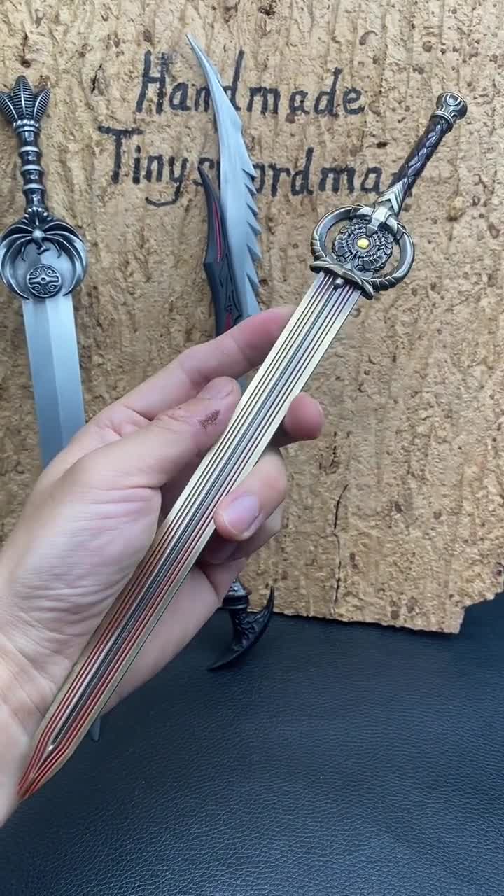 ハンドメイド スカイリム ソードセット：デイドラ、ドーンブレイカー