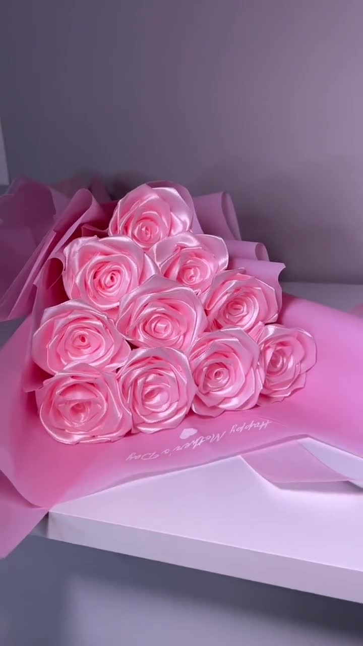 Personalized Eternal Roses Bouquet With Custom Message Forever