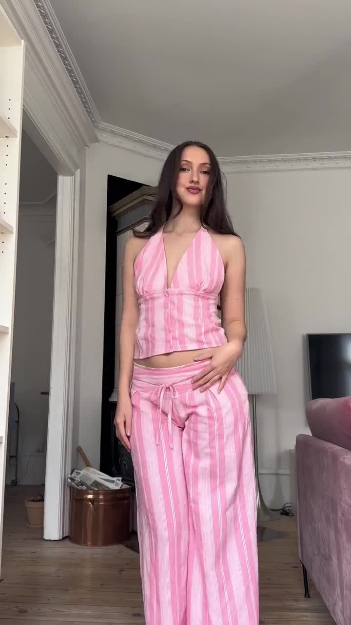 Luna Low Waist Pants Sewing Pattern | Pleats | Side Zipper