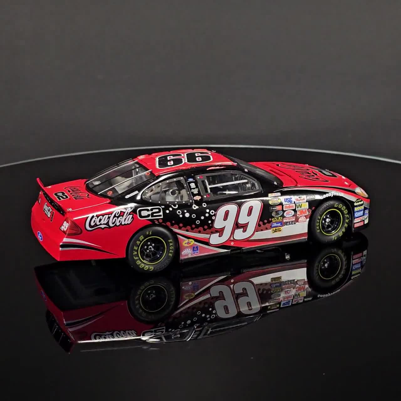 Jeff Burton #99 Coca-cola C2 Diecast | 1:24 Scale 2004 NASCAR Ford