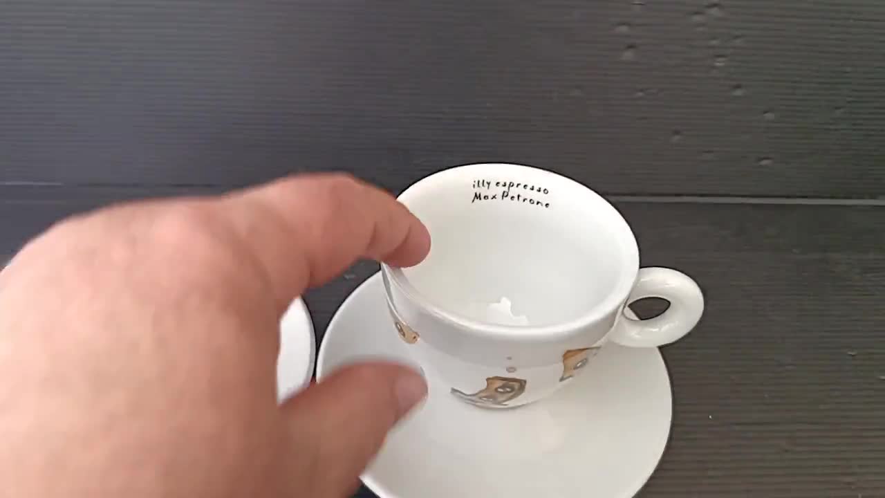 Illy Art Collection Cappuccino Cup & Saucer – Michael Lin and Max