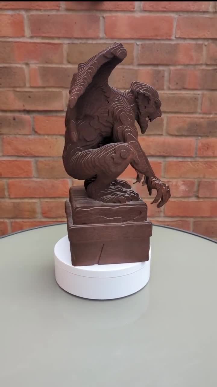 Gargoyle Sculpture 3D (digital Files Only) - Etsy