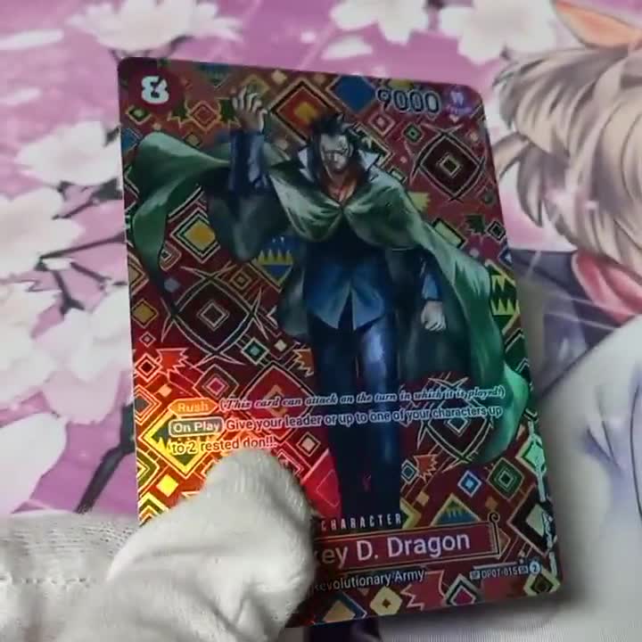 Monkey D Dragon OP07-015 SP Proxy One Piece Card Game - Etsy