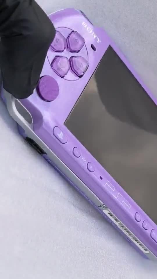 READYTOSHIP PSP 3000 Original Lilac Purple RARE Fully Loaded