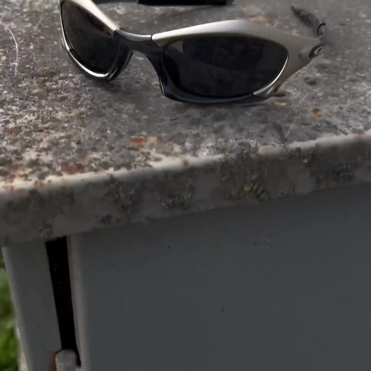 Oakley Splice Vintage Sunglasses Polarized Cycling Gorpcore