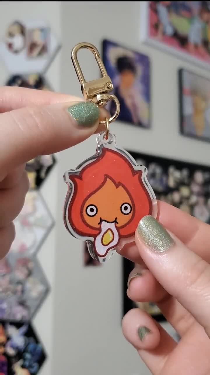 カルシファーキーホルダー｜アニメチャーム - Etsy 日本
