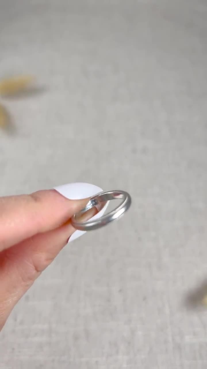 ヴィンテージ ティファニー プラチナ ミルグレイン 結婚指輪、ユニ