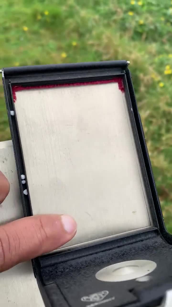 ヴィンテージローライカットフィルムプレートアダプターバック