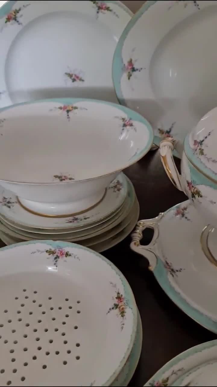 Charles Field Haviland Antique Limoges Dinner Service, 1876 French